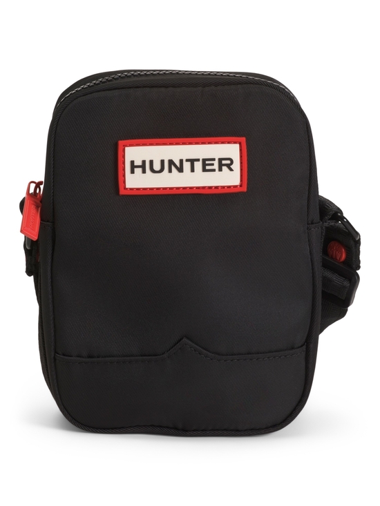Hunter Handbags - Hunter Black Belt Bag with Red Trim